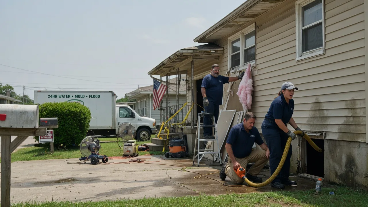 Water Damage Repair in Bristol, VA near me